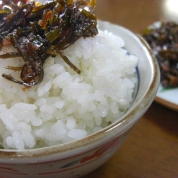 だしに使った昆布で明太子昆布